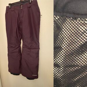 Columbia Women's Ski Pants in Deep Burgundy